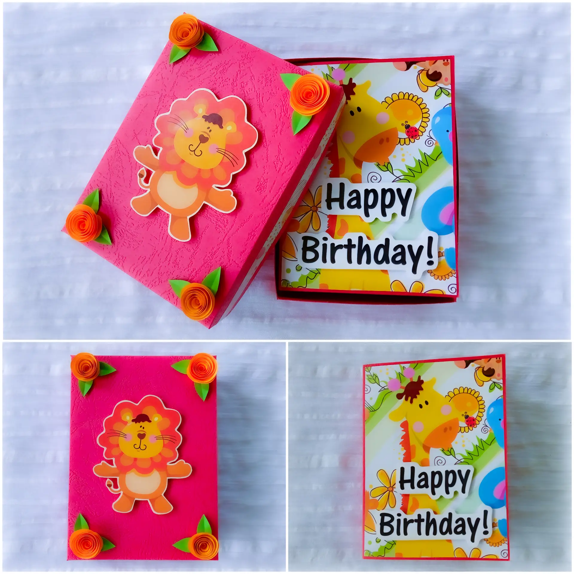 Red Birthday Scrapbook